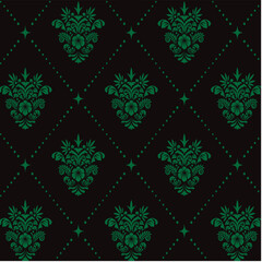 seamless damask pattern