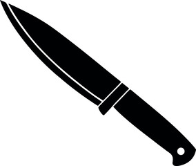 Knife Silhouette Vector