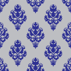 seamless damask pattern