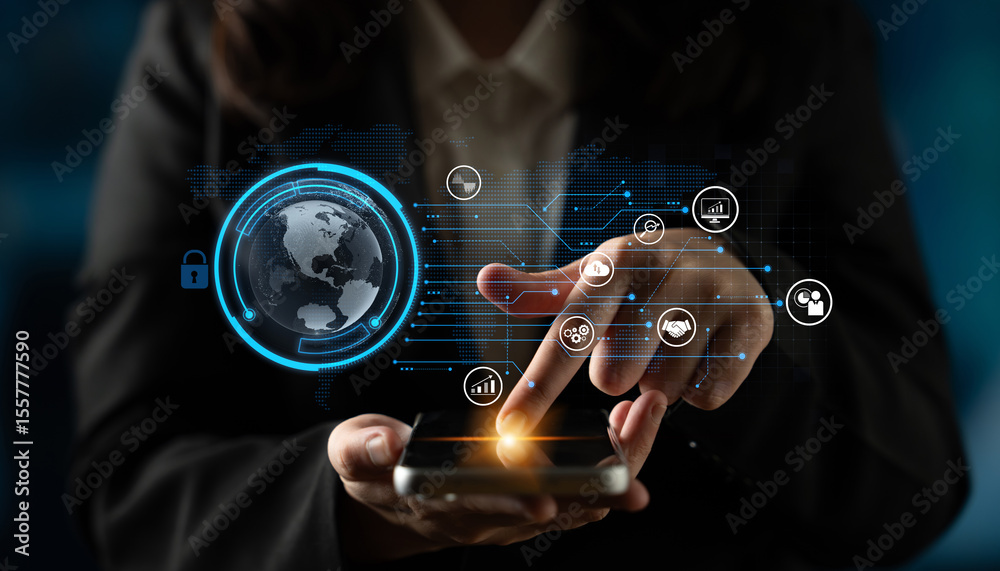 Poster big data and analytics support real-time insights, predictive modeling, and data-driven decisions fo