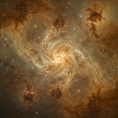 space background with stars
