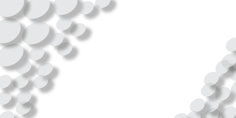 White feathers on a clean background form a light, floral pattern for a decorative card design