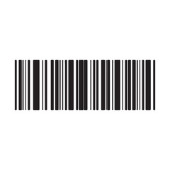 Barcode Icon | Black Barcode Symbol Vector