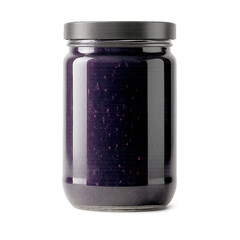 Isolated realistic food jar mockup