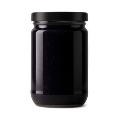 Isolated realistic food jar mockup