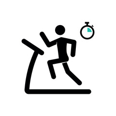 Exercise Silhouette Icons Set | Fitness Workout Poses Vector