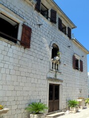 Exploring the Historic Church on the Island of Our Lady of the Rocks in Kotor Bay, Montenegro