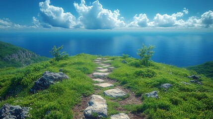 Pathway to the ocean