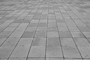 Business concept - empty marble floor top in perspective view background for display or mockup...