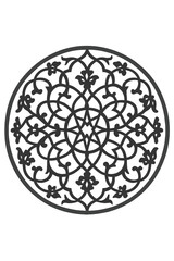 Circular Mystic Rosette Emblem