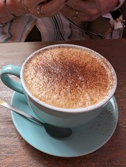 espresso coffee in a cup