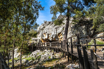 Rock paintings in Junco Valley, Arronches, Alentejo, Portugal
