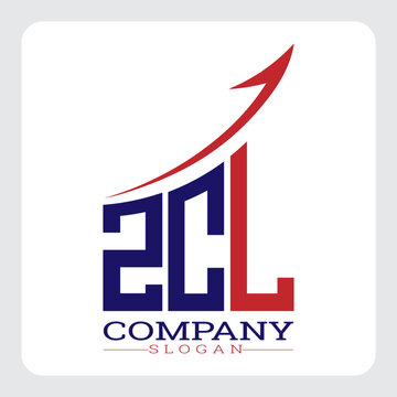 ZCL logo design, ZCL Company Logo Design Growth vector, ZCL Upward Arrow Business Success Logo vector, ZCL Corporate Branding Logo, ZCL simple and modern logo, ZCL business finance logo design, etc.