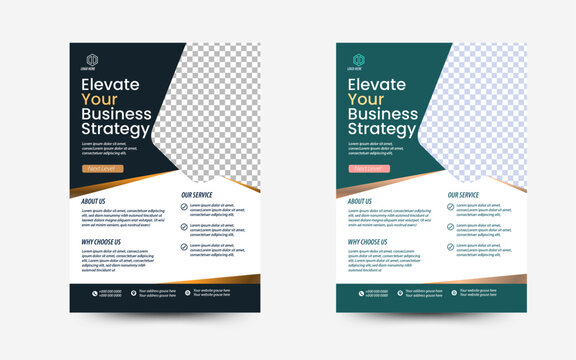 Business Flyer Template, perfect for any personal or corporate use. It’s ideal for any company project.	