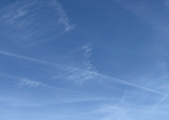 blue sky background. sky cloud bright summer