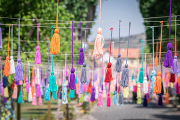 Decoraciones hechas de ganchillo (crochet)