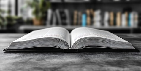 Realistic Book Mockup 8K Studio Light
