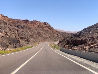 road in the desert