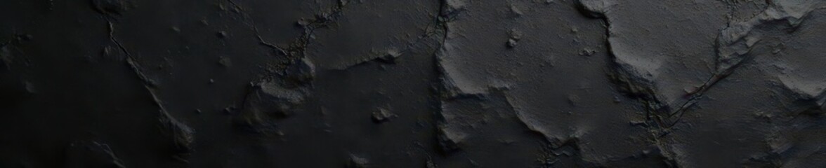 Deep black, heavily textured paper background with grainy, uneven surface , photography, surface, minimalist