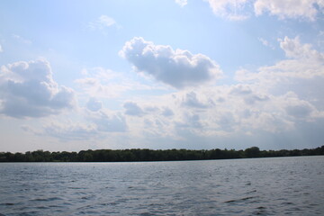 shoreline in the distance