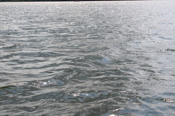 waves on the lake