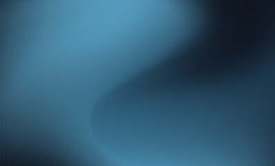 Dark blue gradient color background. Abstract dark blue background. Banner for advertise product on website. Space for text. Vector illustration.