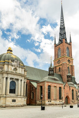 Riddarholmen Church and the historic Royal Burial Site in Stockholm