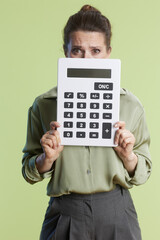 Calculator Concealment: Financial Surprise?