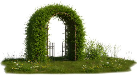Hedge Archway for Outdoor Garden Decor