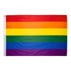 Vibrant nonbinary pride flag with crisp stripes perfect for inclusivity and diversity concepts