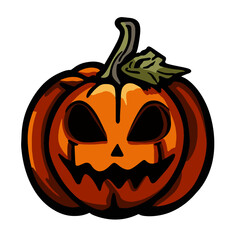 Halloween Elements Collection – Seamless Spooky and Cute Designs with Pumpkins, Ghosts, Witches, Bats, and Trick-or-Treat Elements