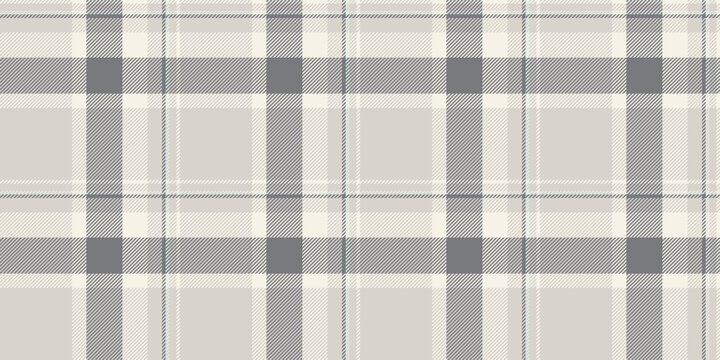 Elegant neutral plaid pattern.  Perfect for textile design, website backgrounds, or packaging.  Subtle gray and cream tones create a sophisticated, timeless feel.