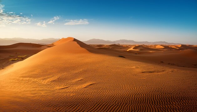 stunning desert scenery featuring sand dunes