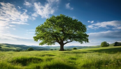 Obraz premium arbol del prado