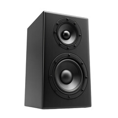 Fototapeta premium Audio equipment, speaker on white background. Ai Generated Images