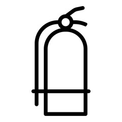 Fire extinguisher icon. Vector line icon
