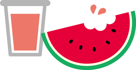 수박 주스 음료