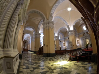 interior of church
