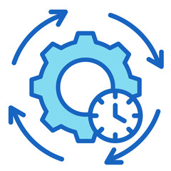 Lifecycle Management  Icon Element For Design	
