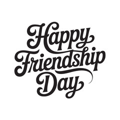 Joyful friendship day celebration with diverse people and symbols