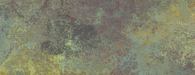 Abstract Multicolor Grunge Texture with Organic Pattern