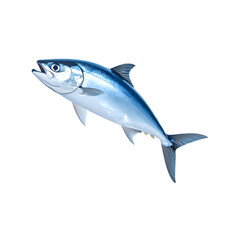 Fototapeta premium Lively Fish with Shimmering Scales Swimming Under Clear Water