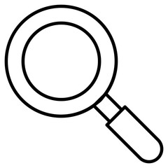 magnifying glass, magnifier, search, magnifying, research icon