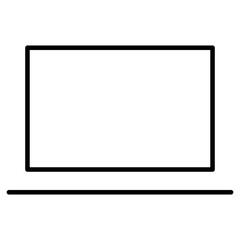 Obraz premium laptop, computer, notebook, device icon