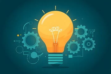 creative light bulb idea