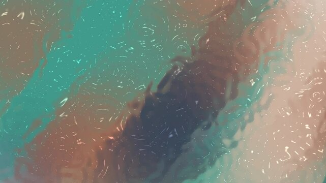 Textura abstrata em tons past&eacute;is com efeito de &aacute;gua