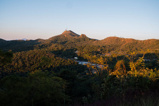 Fim de tarde na Serra do Curral em Belo Horizonte, 