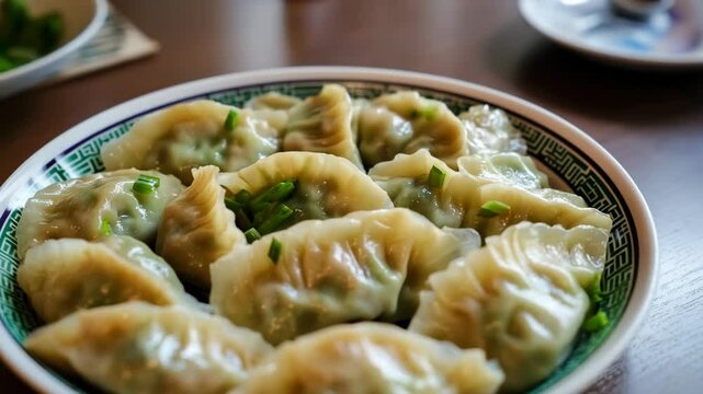chinese food dumplings, mandu
