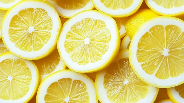 lemon slices background