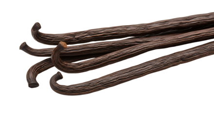 Aromatic vanilla beans ready for culinary creation.
